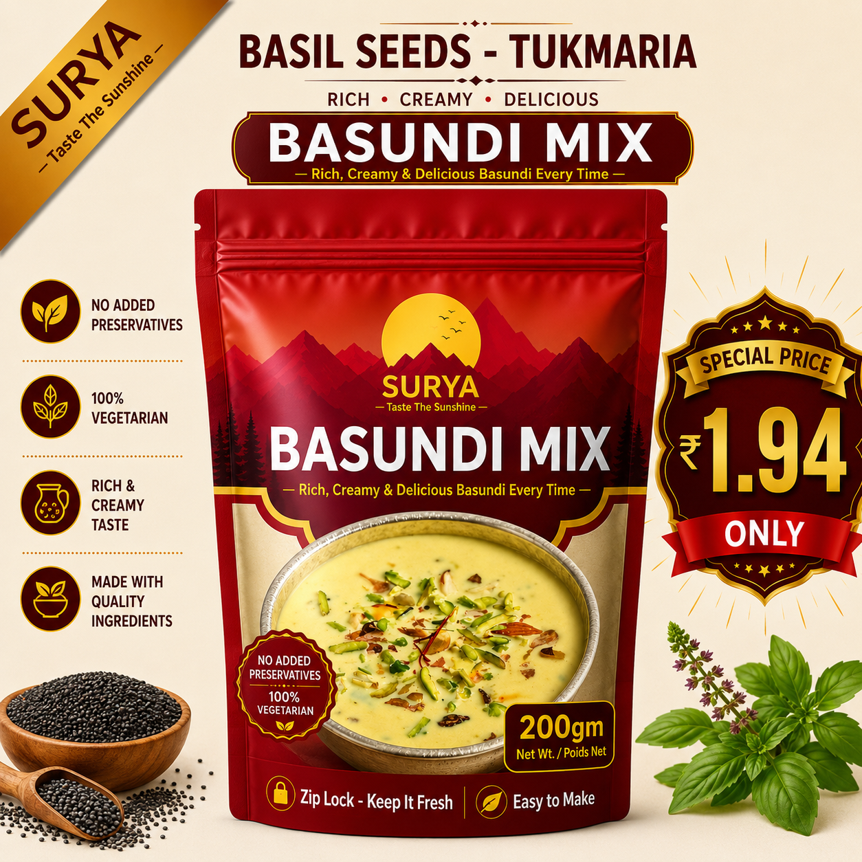Basundi Mix