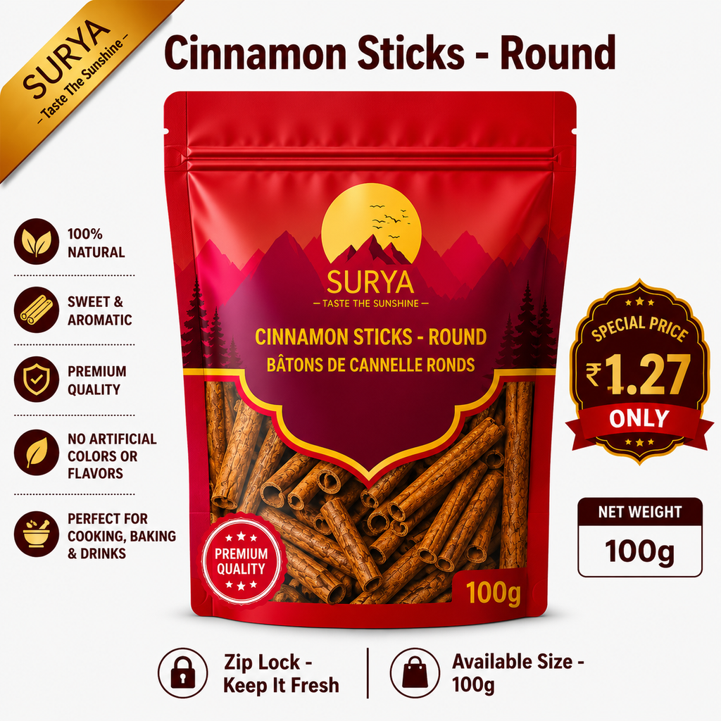 Cinnamon Sticks - Round