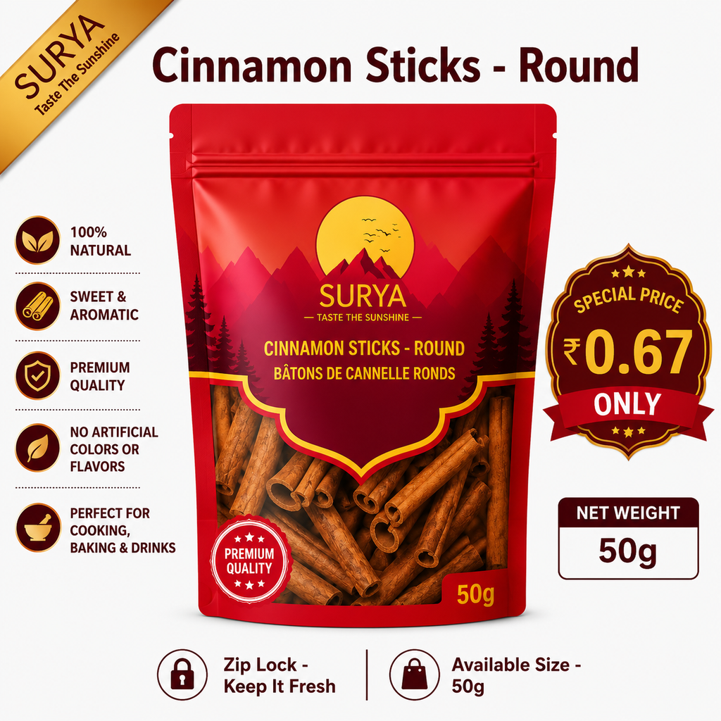 Cinnamon Sticks - Round