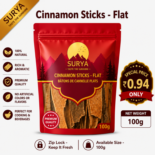 Cinnamon Sticks - Flat