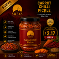 Carrot Chilli Pickle