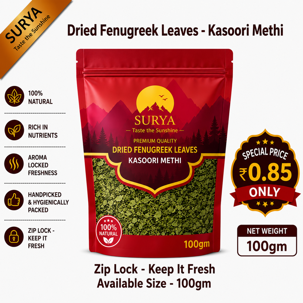 Dried Fenugreek - Kasoori Methi
