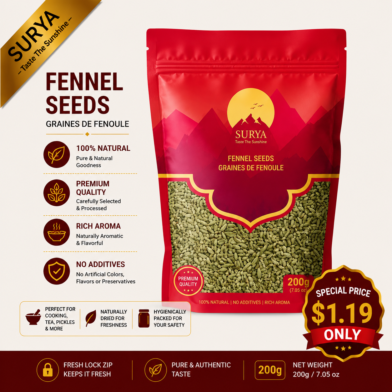 Fennel Seeds