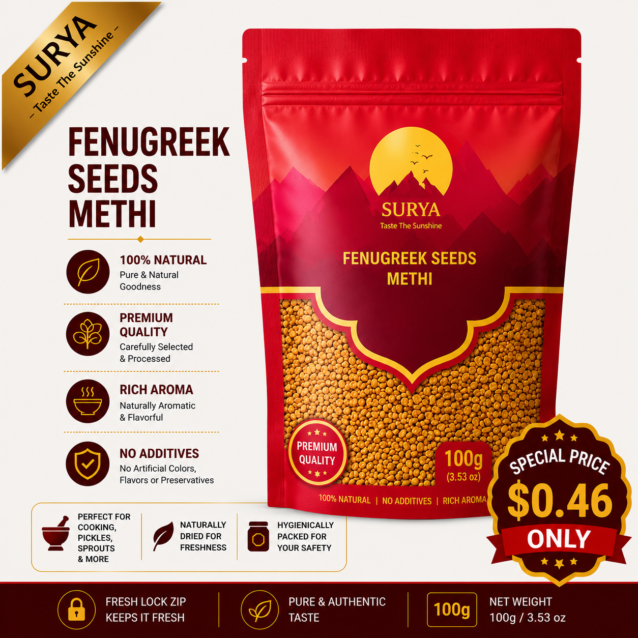 Fenugreek Seeds