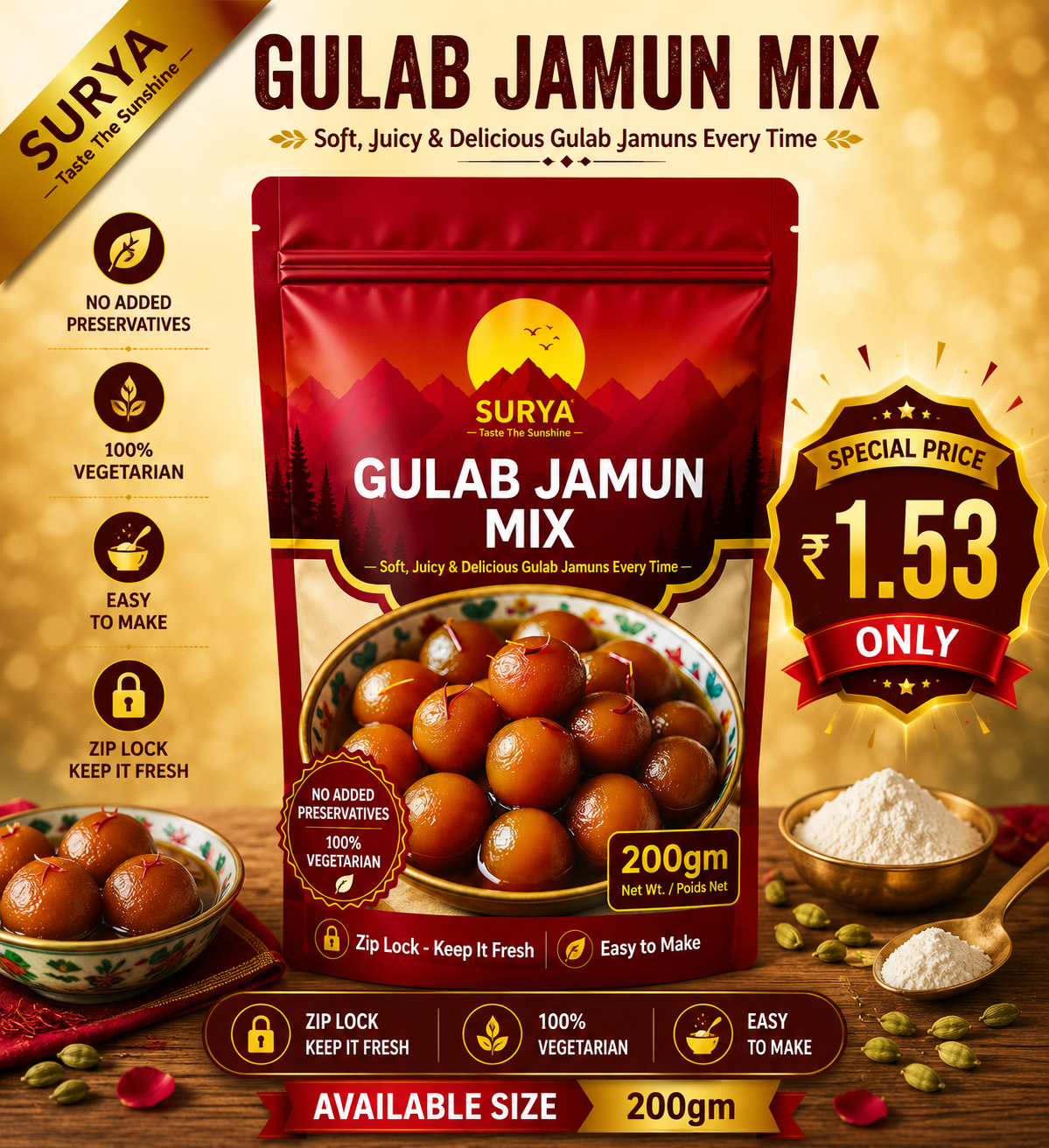 Gulab Jamun Mix