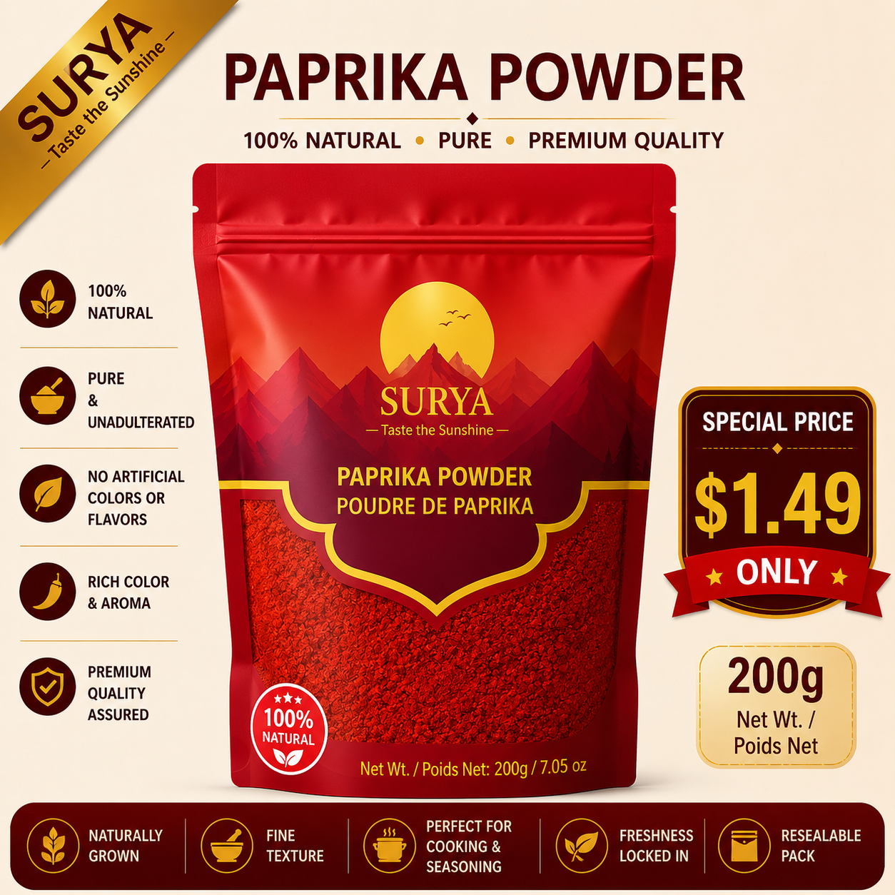 Paprika Powder