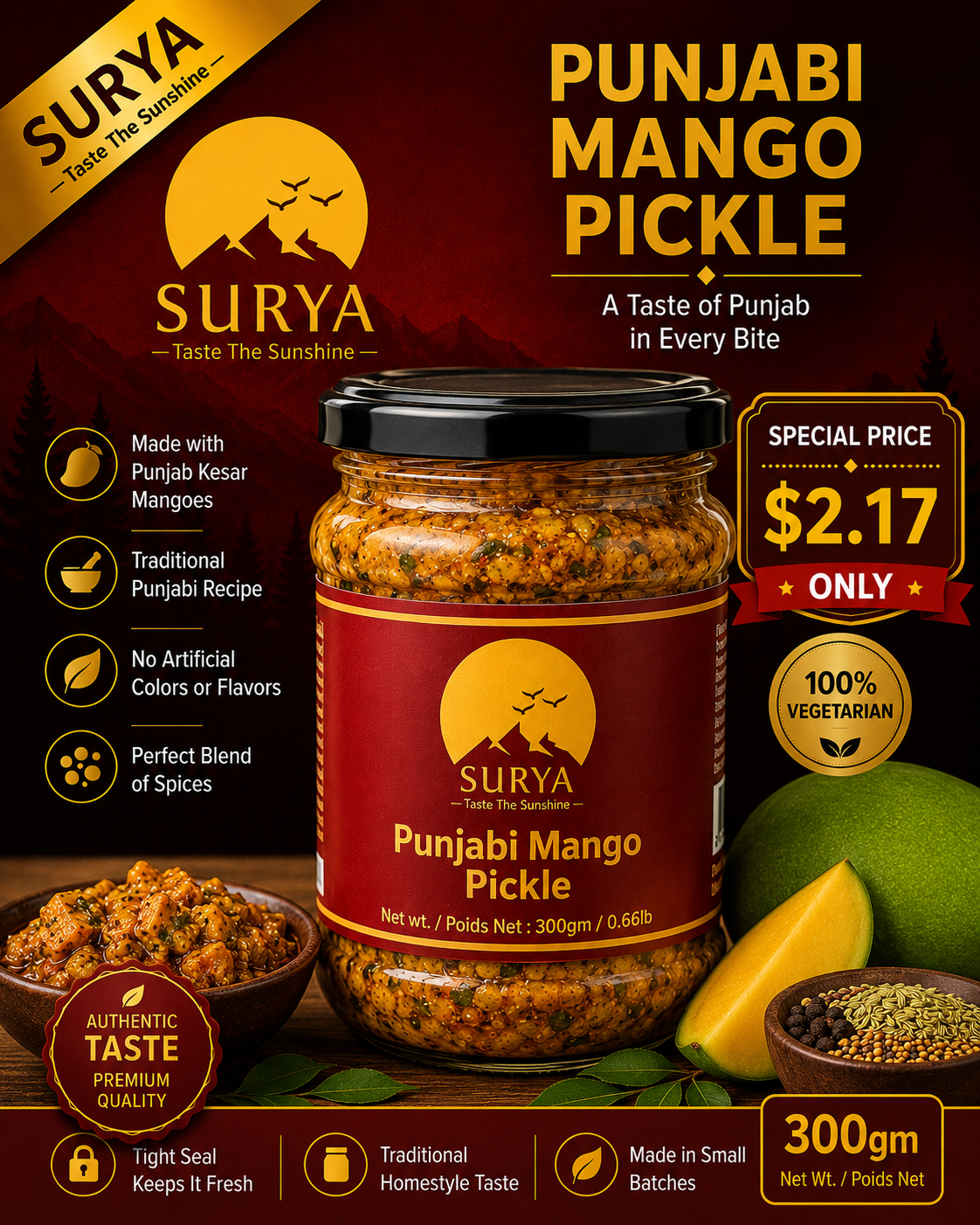 Punjabi Mango Pickle
