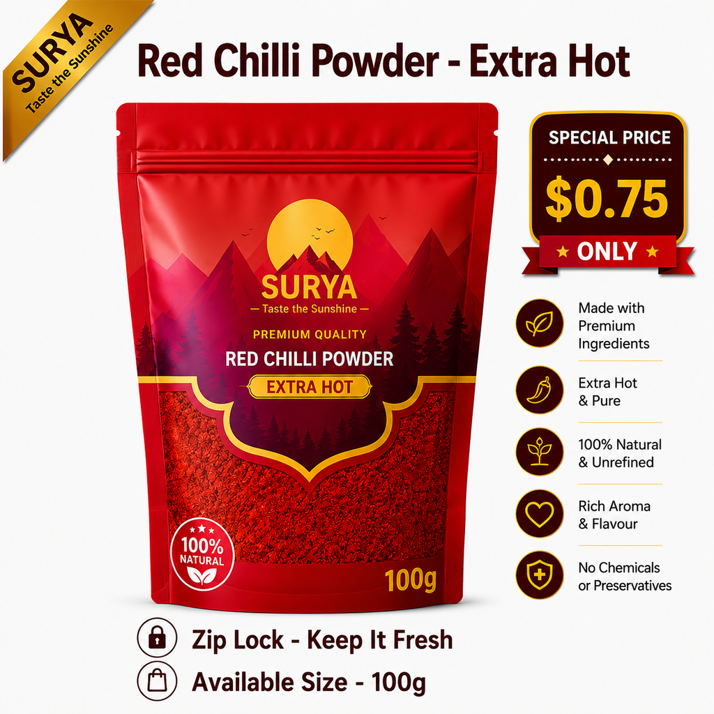 Red Chilli Powder - Extra Hot