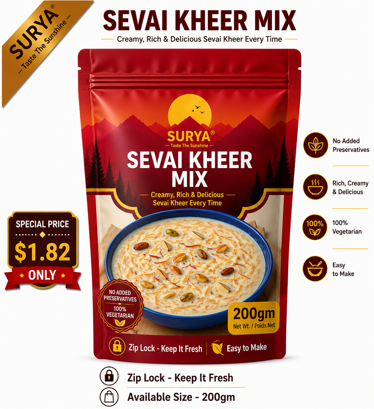 Vermecelli Khir Mix